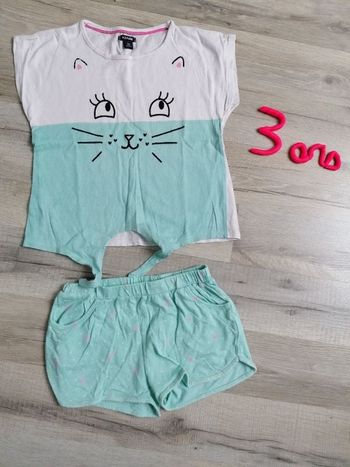 Pyjama short 3 ans