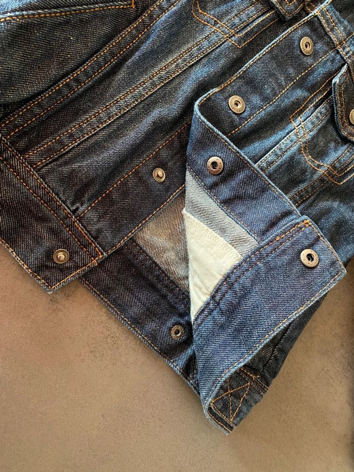 Veste en jean’s Vertbaudet taille 5 ans/108 cm - photo numéro 3