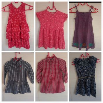 Lot 7 robes 6 ans orchestra vertbaudet  dpam