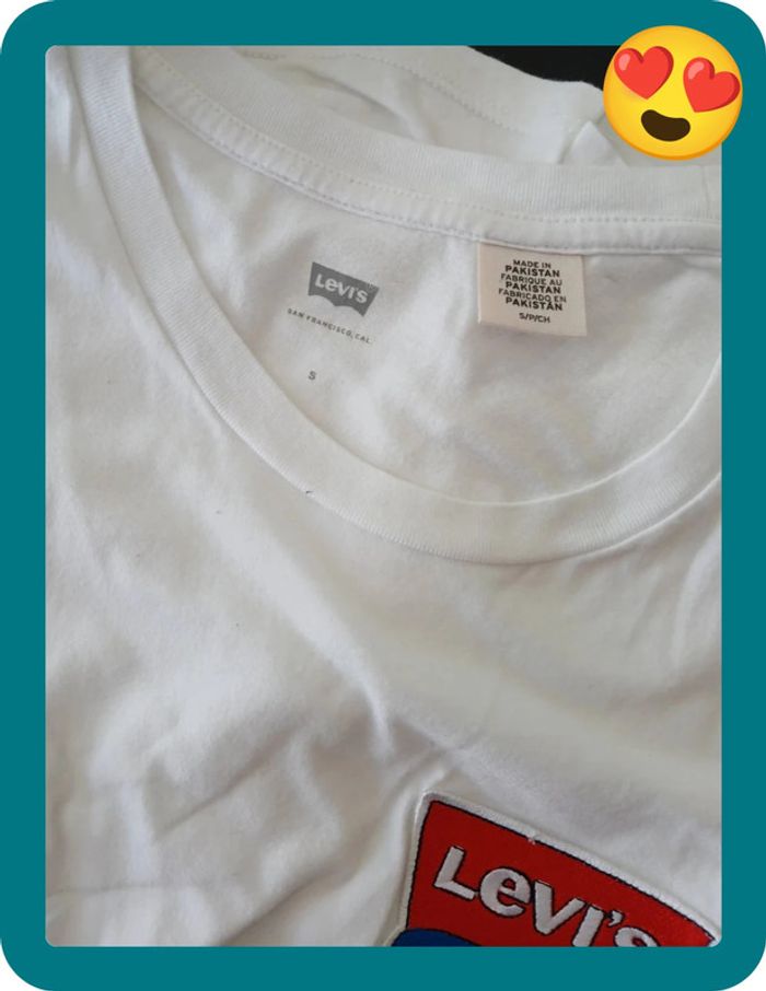 Tee-shirt Levi's Taille S🌿🌈 - photo numéro 4