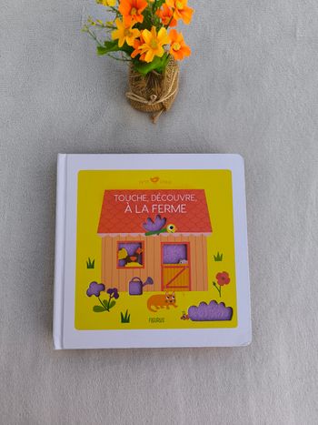 Livre Touche, découvre à la ferme Fleurus