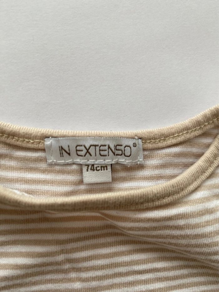 Lot de 2 T-shirts 👕 et 1 chemise 👔 manches courtes - 12 mois - Disney, Kid Kanaï, In extenso - TBE - photo numéro 3