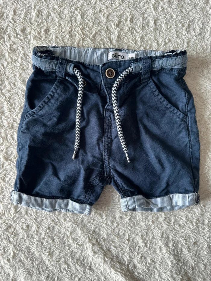 Short en jeans gemo T24 mois