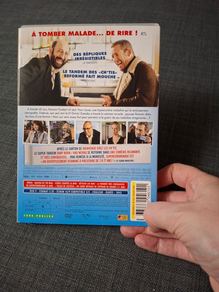 Dvd " supercondriaque " - photo numéro 2