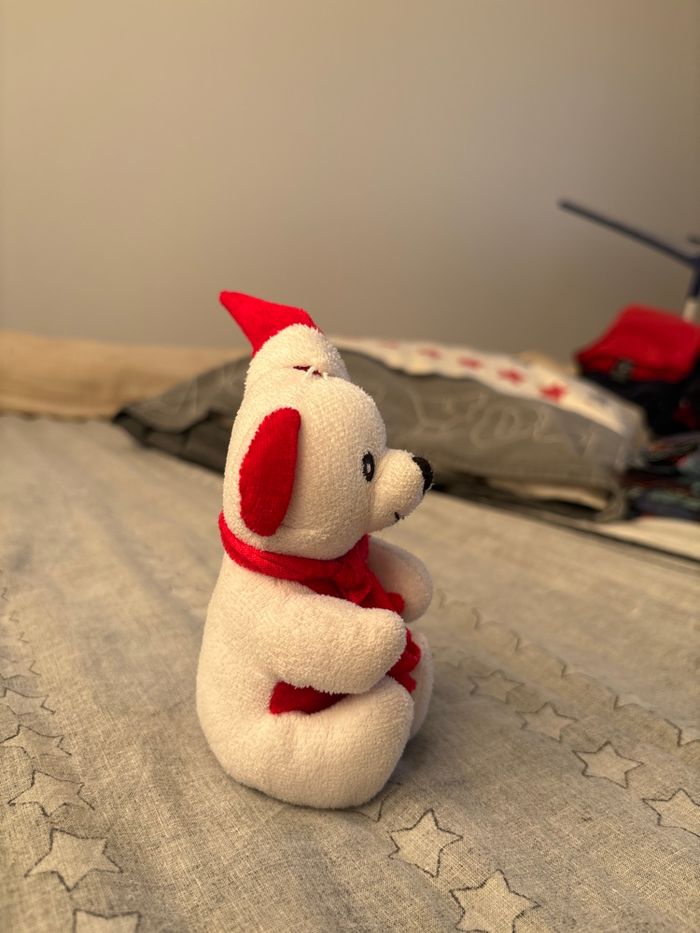Peluche Ours de Noël - photo numéro 2