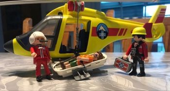 Hélicoptère Playmobil 