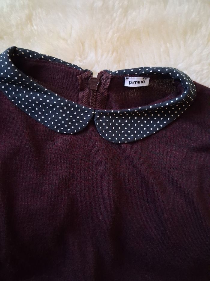 Tunique bordeaux manches 3/4 Pimkie - photo numéro 5