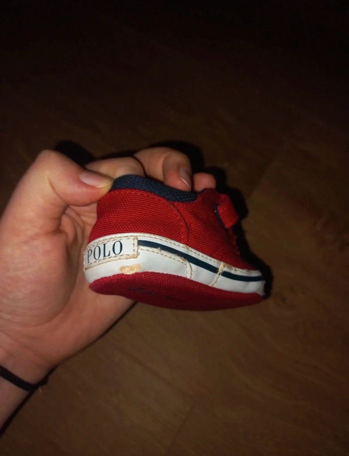 Baskets bébé Ralph Lauren pointure 18 - photo numéro 7