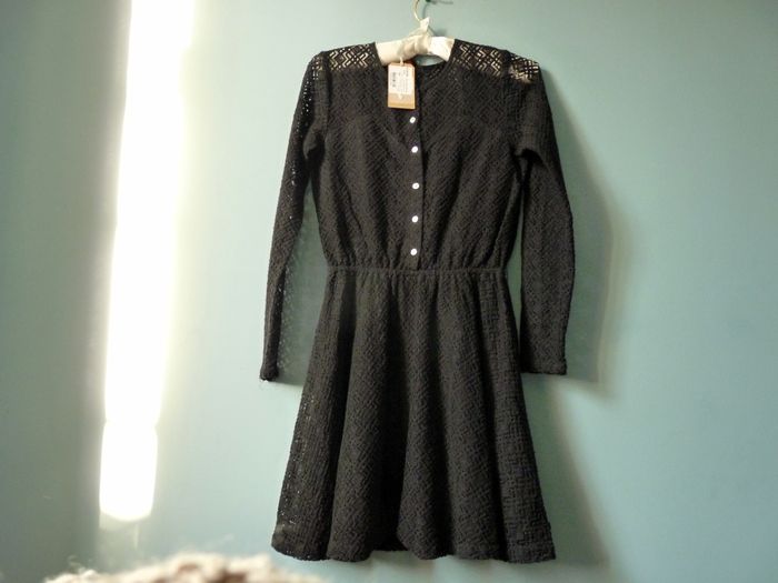 Robe Femme 34 XS le temps des cerises LTC noire neuve avec étiquette