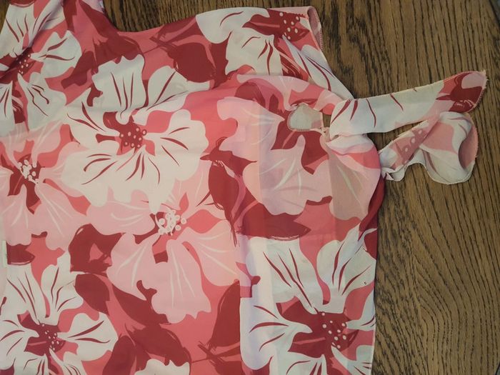 Blouse fleuries Terra di Siena taille 38/40 - photo numéro 16