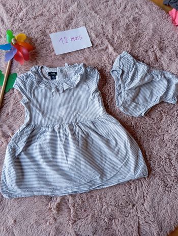 Ensemble marinière 12 mois