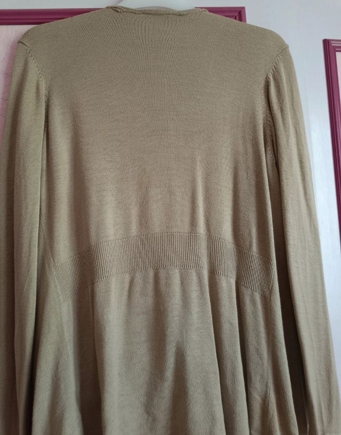 Gilet long beige T.42/44 - photo numéro 7