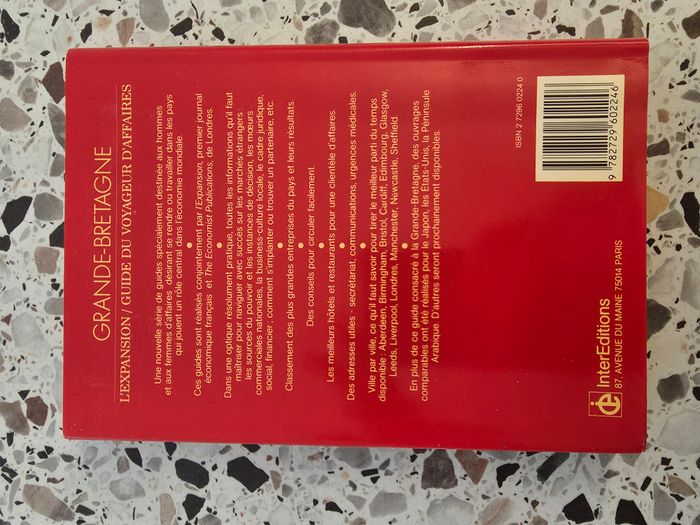 Guide du voyageur d'affaires Grande Bretagne - photo numéro 2