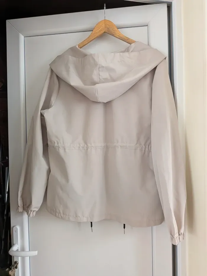 Veste coupe-vent beige à capuche taille L Shein - photo numéro 8