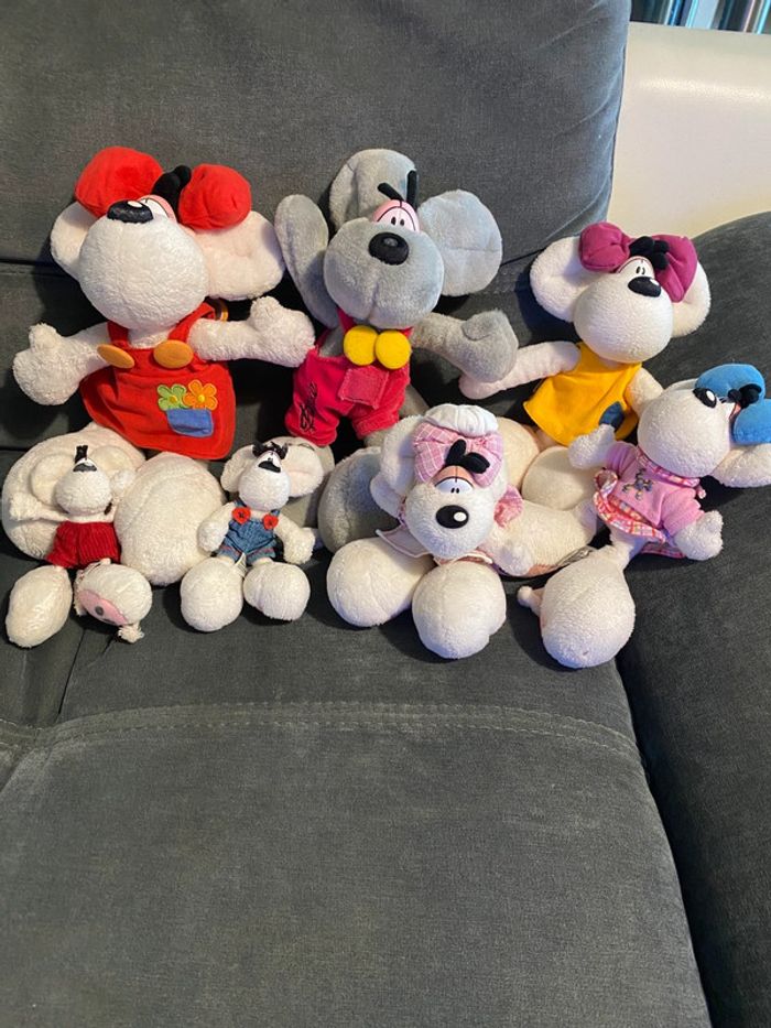 Lot peluches Diddle diddlina et porte clé - photo numéro 7