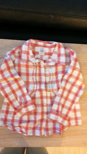 Chemise à carreaux Zara 2/3 ans