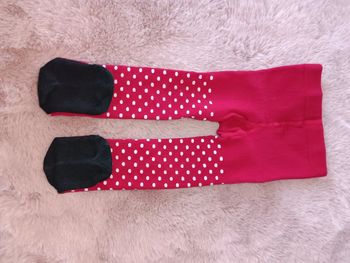Collants à petits pois