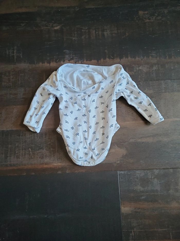Lot bodies manches longues Verbaudet taille 3 mois - photo numéro 5