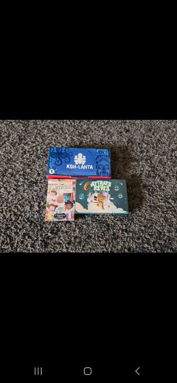 Lot petit jeux de cartes