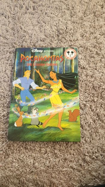Livre pocahontas