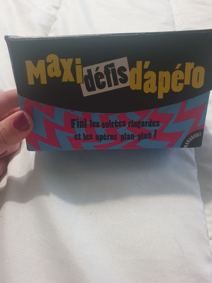 Jeu de défi d'apero