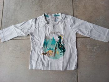 Tee-shirt manches longues 12 mois