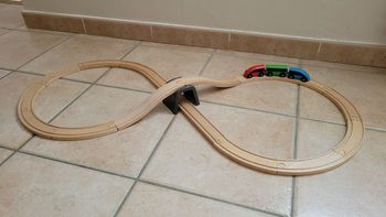 VENDU Set de train en bois Ikea Lillabo Complet