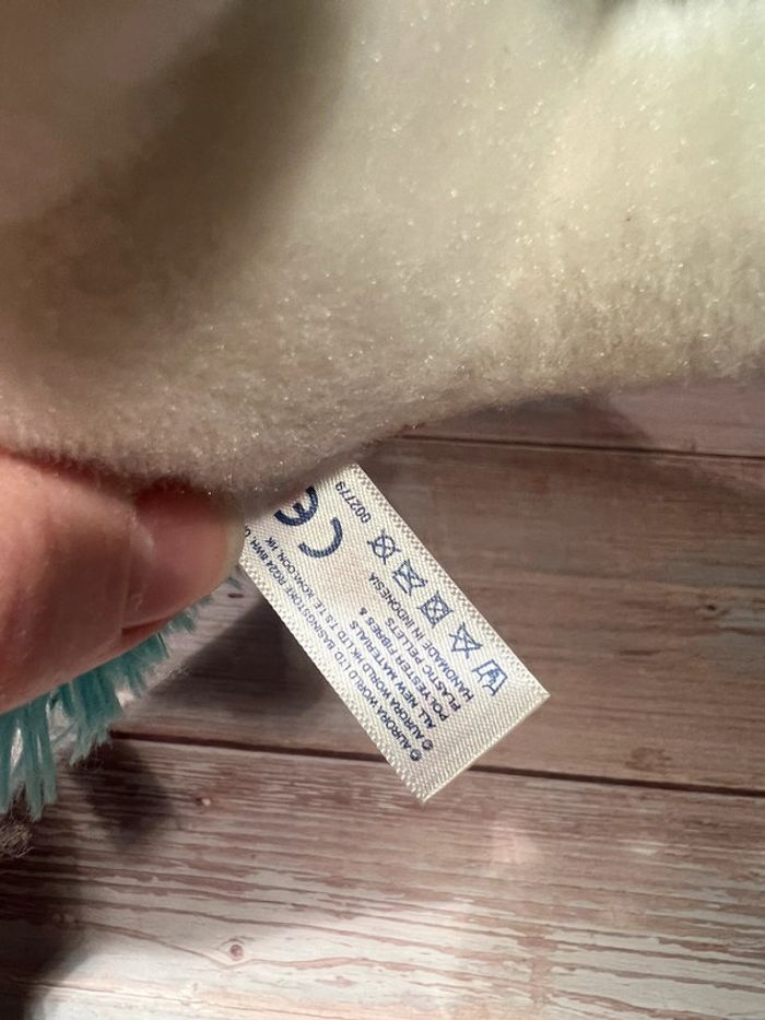 Licorne bleue peluche 18cm - photo numéro 6