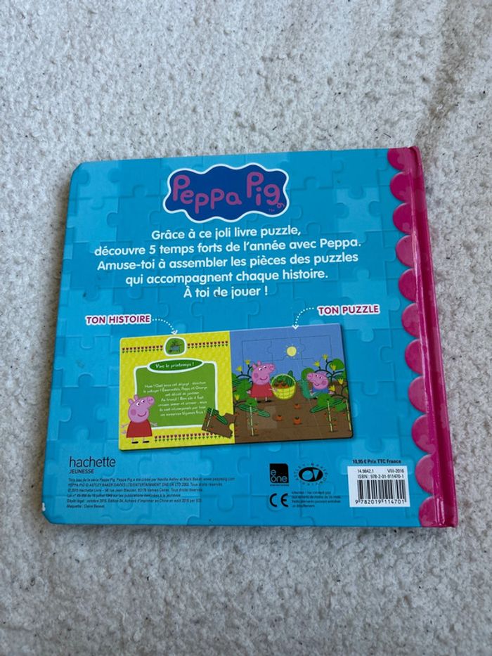 Livre puzzles Peppa Pig - photo numéro 4