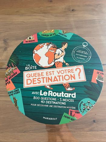 Jeu de société Quelle est notre destination ?
