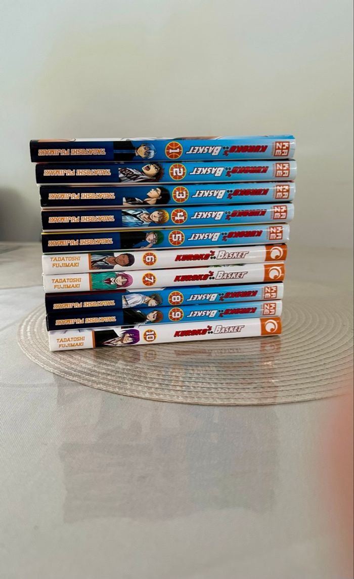 Kuroko's Basket tomes 1 à 10