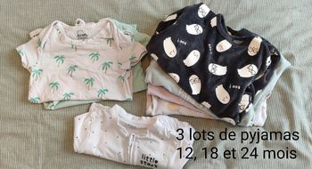 Lot de pyjamas
