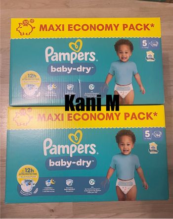 Pampers taille 5
