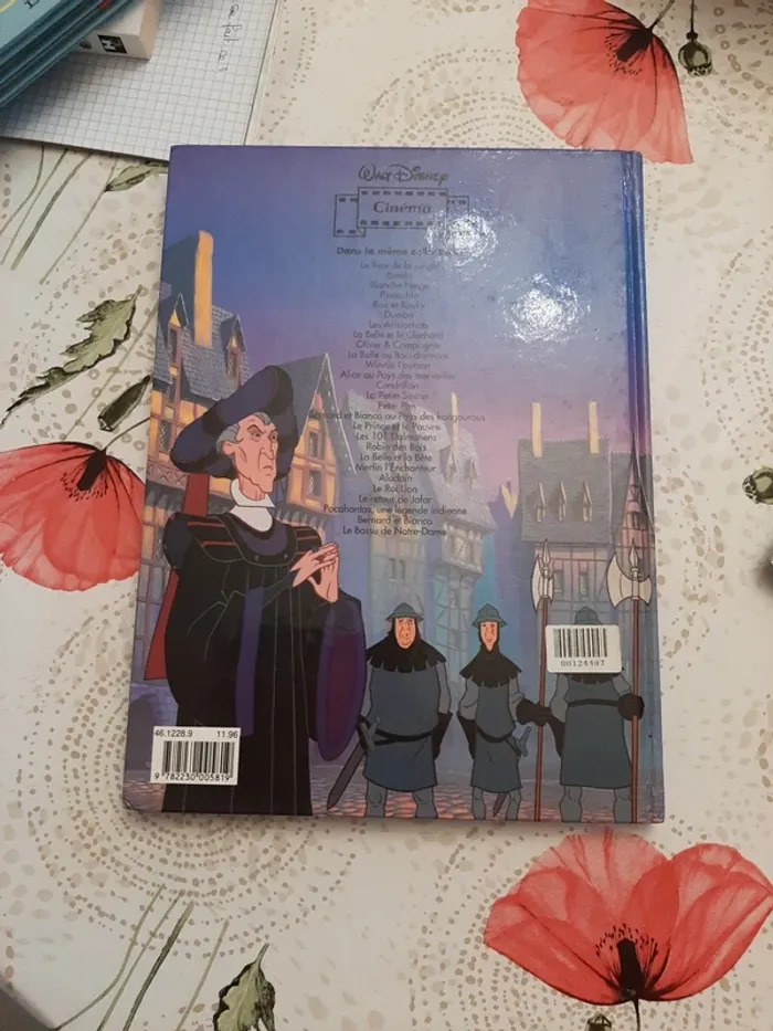 Gros livre disney le bossu de notre dame - photo numéro 5