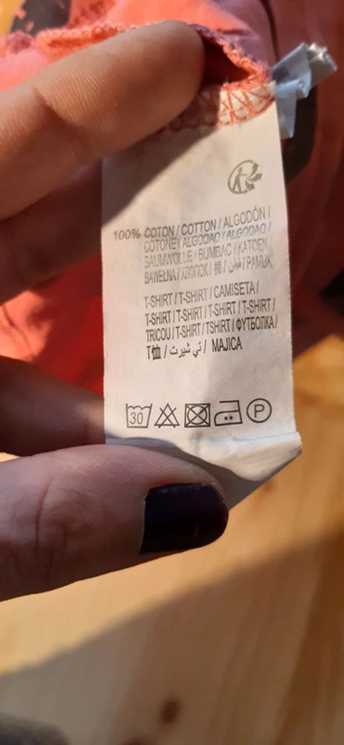 Tee-shirt fille manches longues 2ans - photo numéro 5