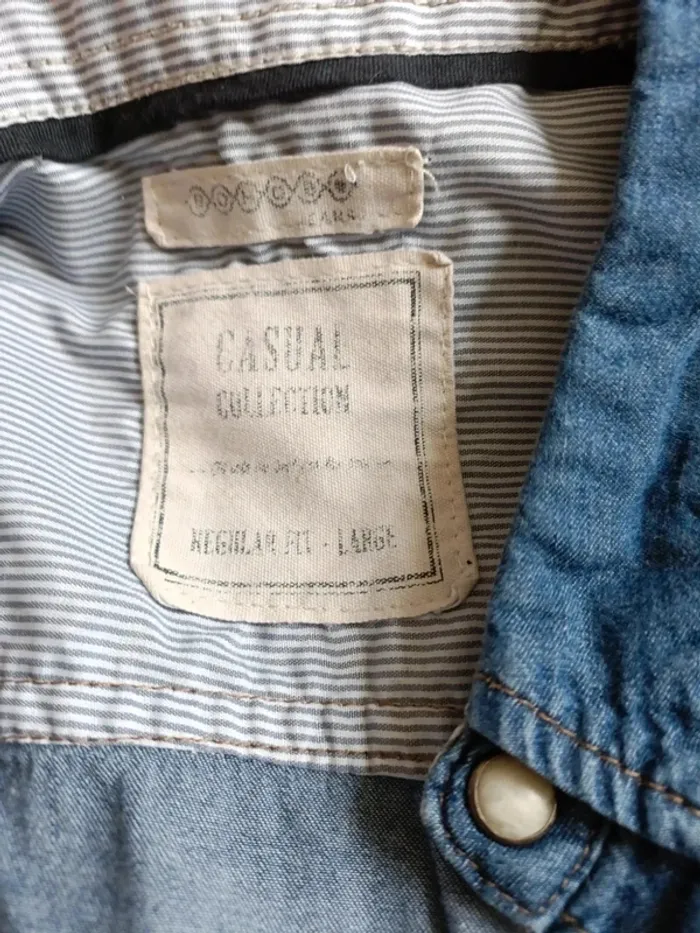Chemise manches longues Bonobo taille l - photo numéro 6