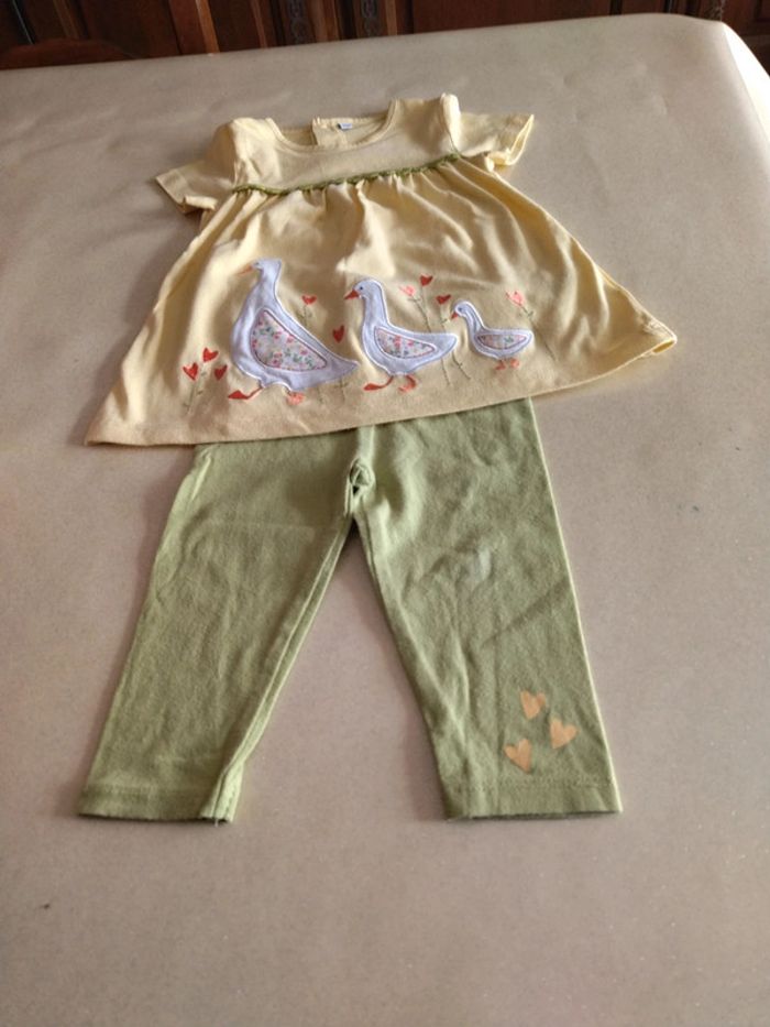 2 leggings avec leurs haut, 1 robe 👗 - photo numéro 5