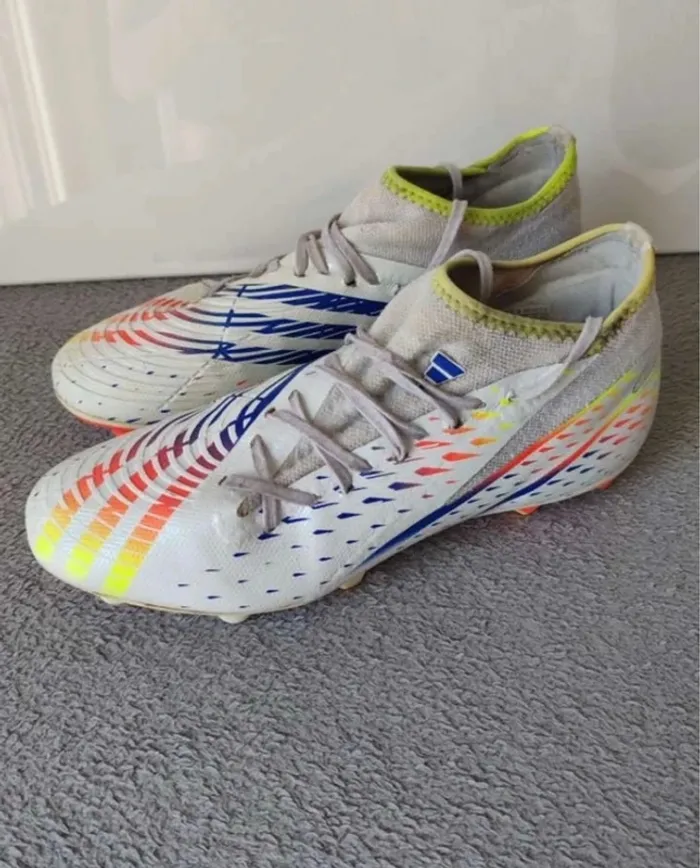 Chaussures de foot adidas Predator Edge.1 FG – Taille 44 – Excellent état - photo numéro 2