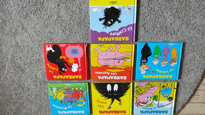 lot de livres barbapapa