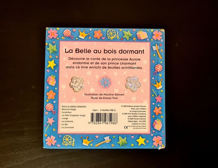 Livre - La belle au bois dormant - Petite ourse scintillante - photo numéro 2