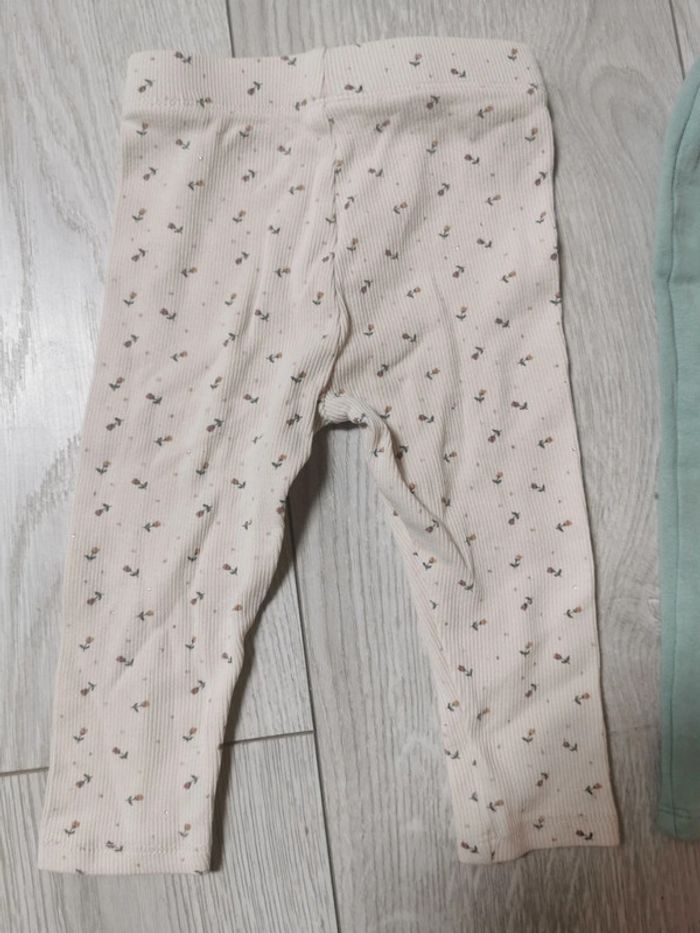 Lot 4 pantalons + 1 short / 12 mois - photo numéro 4
