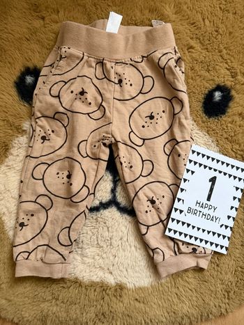 Pantalon ours MIFFY t.9-12m