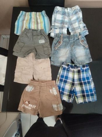 Lot short + 1 maillot de bain 12 mois