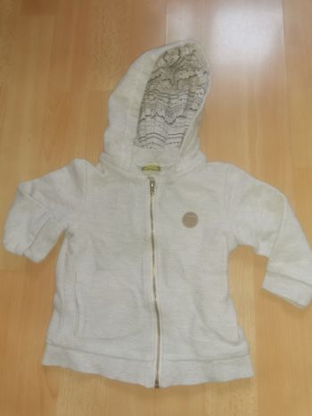 Gilet zippé bébé garçon