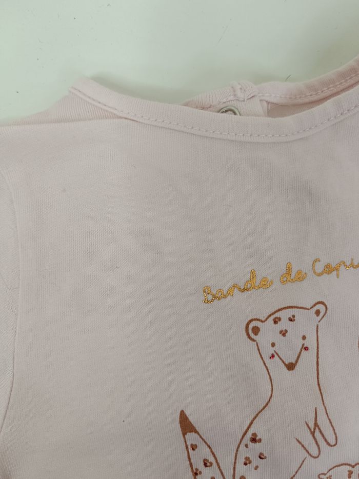 🦄 Tee shirt bébé fille taille 6 mois 🦄 - photo numéro 3