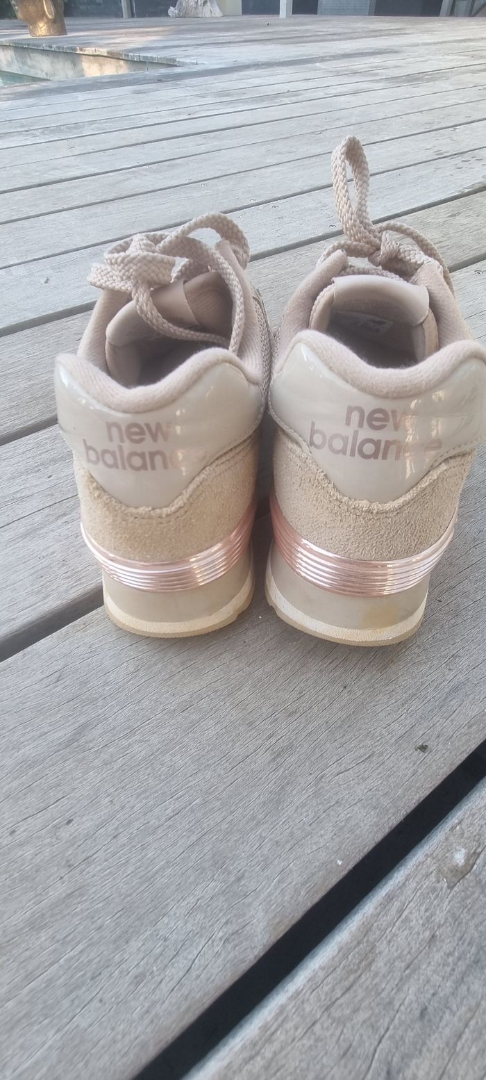 Baskets beige new balance 37 - photo numéro 4