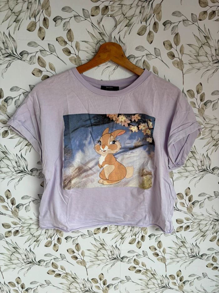 Tee shirt miss bunny Disney bershka