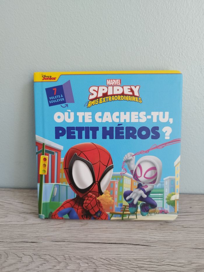 Livre à rabats Spidey où te caches-tu petit ?
