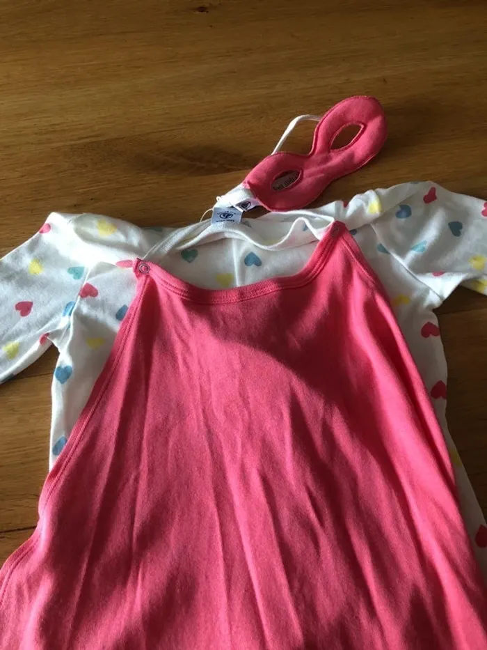 Pyjama cœurs déguisement Petit Bateau 3 ans - photo numéro 5