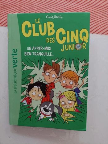 Bibliothèque verte le club des cinq junior